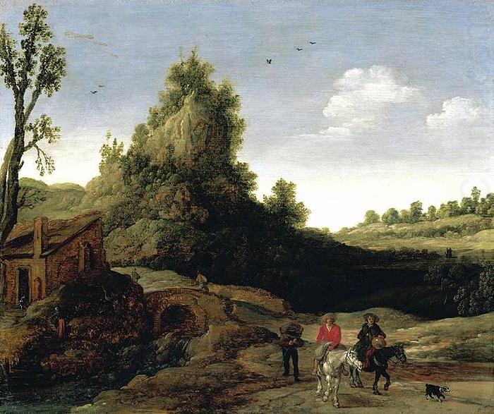 Esaias Van de Velde Landscape china oil painting image